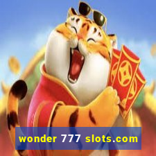 wonder 777 slots.com